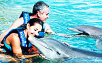 Couples Dolphin Swim - Playa del Carmen Mexico