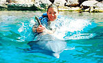 Xel Ha Dolphins Swim