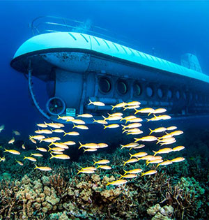 Atlantis Submarine Tour in Cozumel Mexico