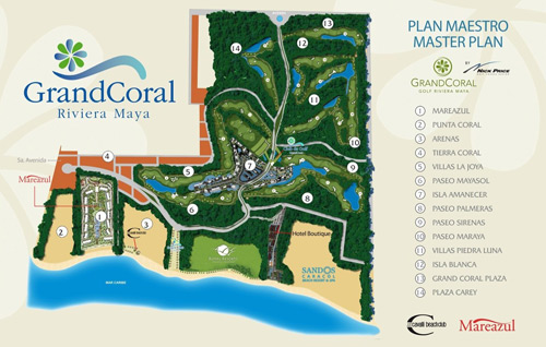 Grand Coral Golf Course in Riviera Maya, Mexico