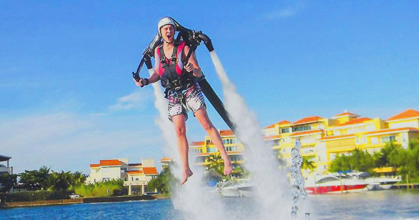 Jet pack charters in Cancun  Jet pack in Cancun - Jetpack Adventures