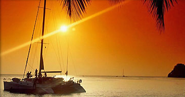 sunset catamaran cruise playa del carmen