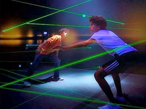 Laser Labyrinth in Ventura Park